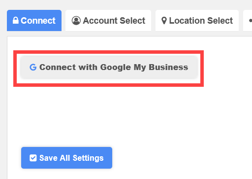 Googleマイビジネスに接続